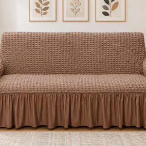 Turkey Sofa Cover Milk Coffee Color