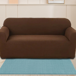 Honeycomb Sofa Cover Coffee Colour